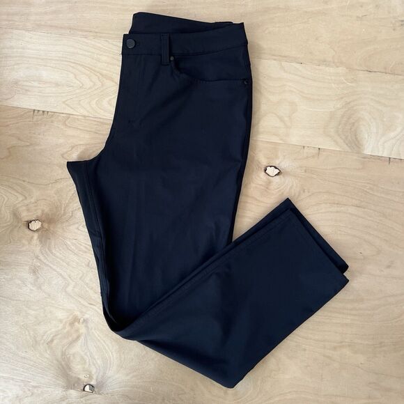 Lululemon ABC Pants 34 Black Athleisure Casual Workwear Sportswear Commission - Picture 9 of 9